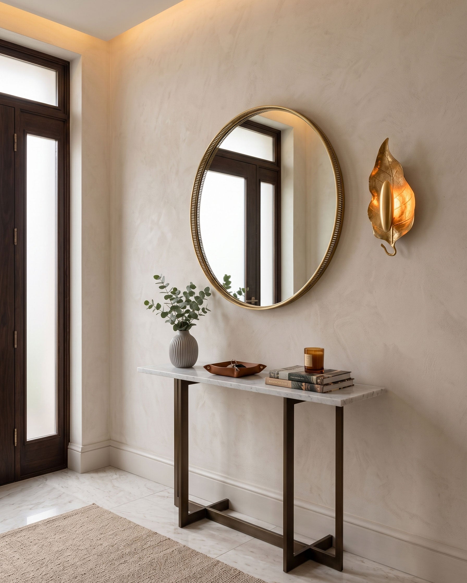 Rayonshine Zephyr Golden Leaf Wall Sconce — Detail View 7