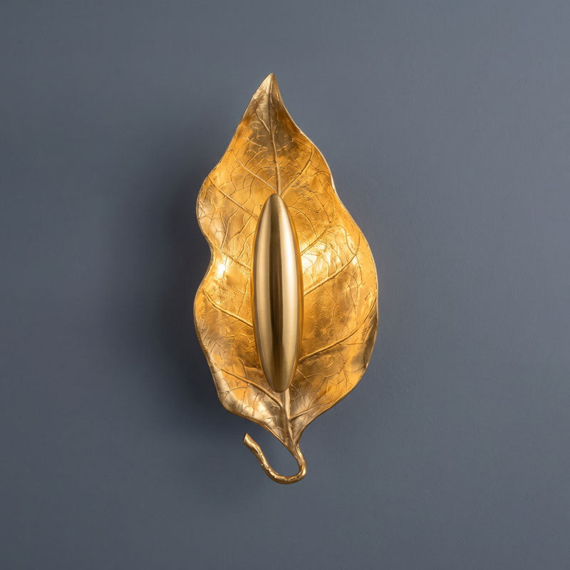 Rayonshine Zephyr Golden Leaf Wall Sconce — Detail View 17