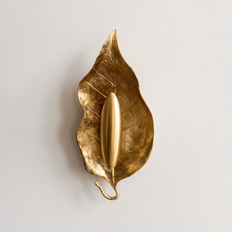 Rayonshine Zephyr Golden Leaf Wall Sconce — Detail View 20