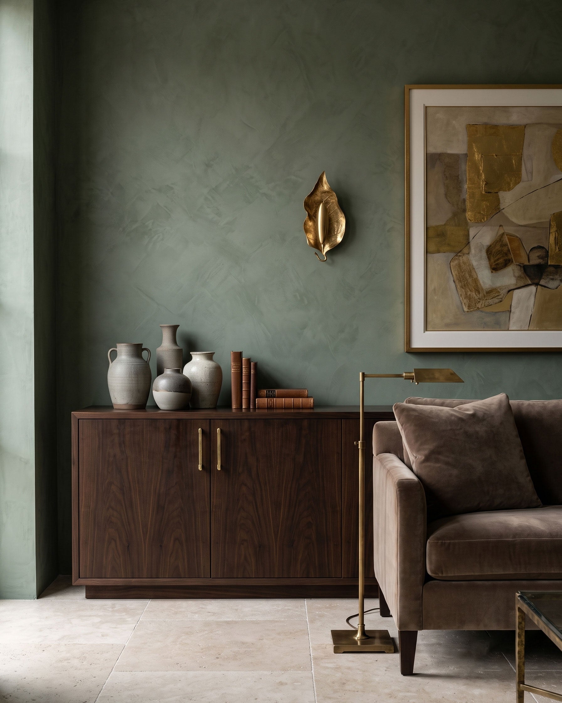 Rayonshine Zephyr Golden Leaf Wall Sconce — Detail View 13