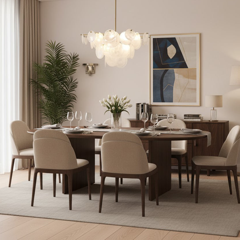 Nimbus Cloud Disc Chandelier