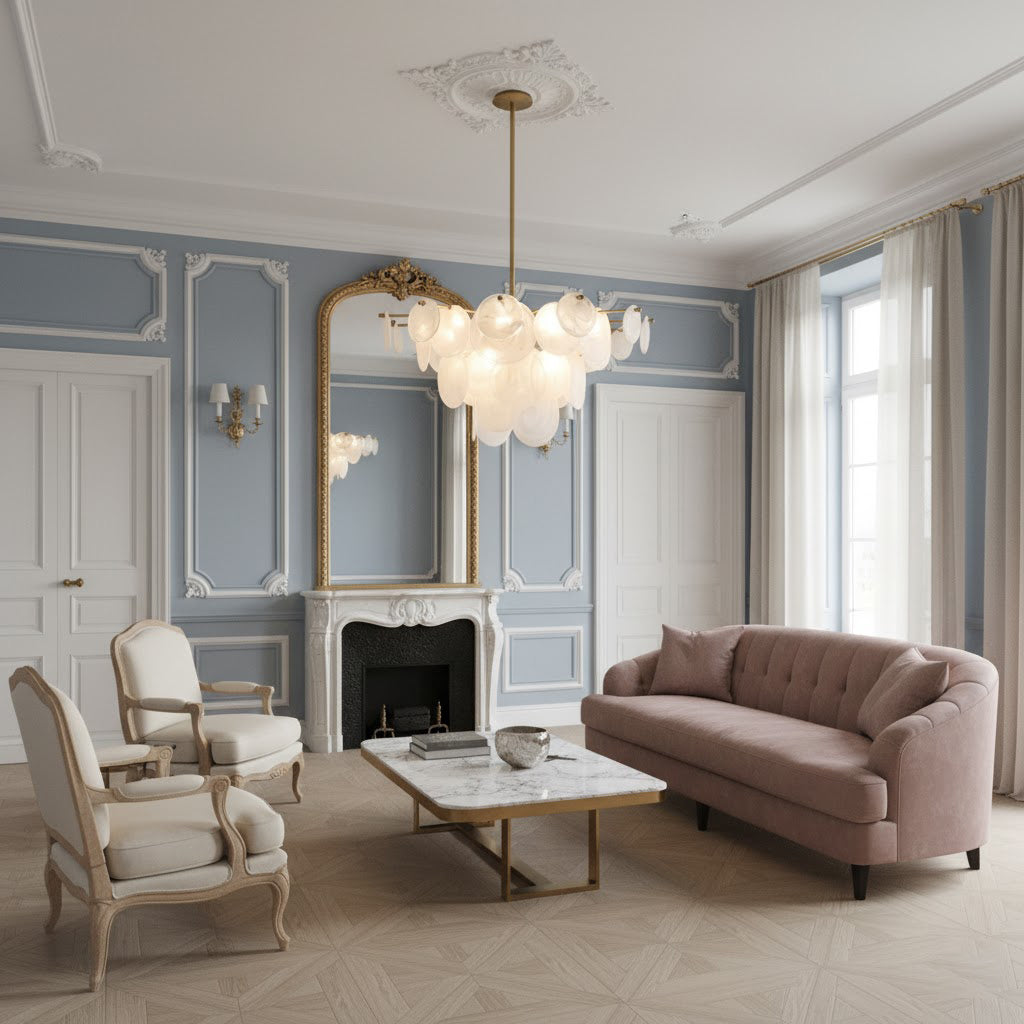 Nimbus Cloud Disc Chandelier