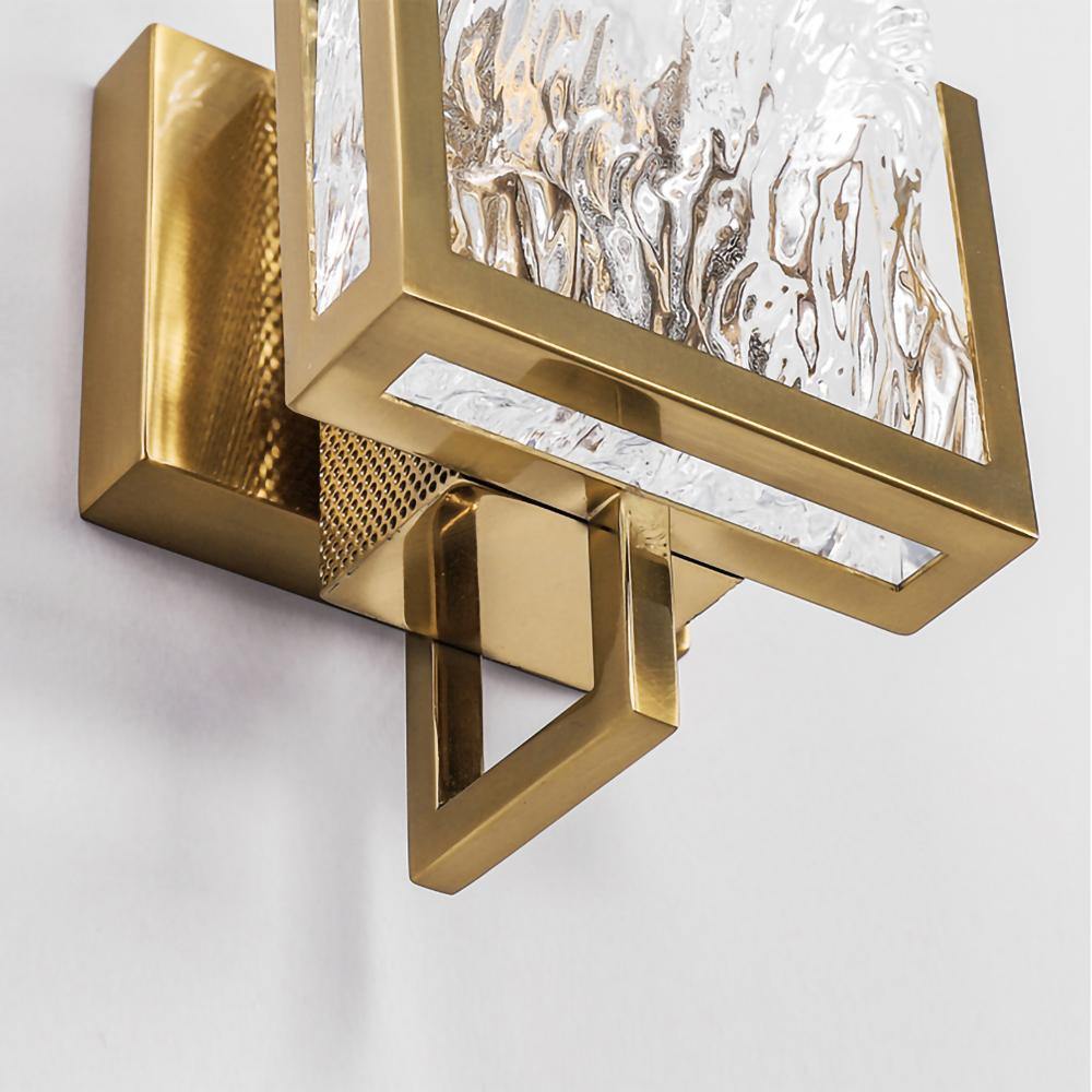 Ice crystal wall lamp Crystal Sconce