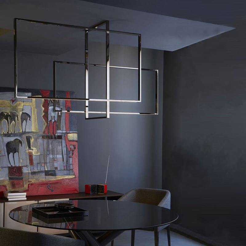 Mondrian Glass Ceiling light