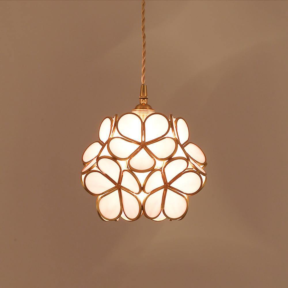 Glass Petal Pendant Lights