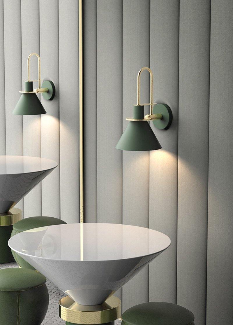Nordic metal Wall Sconce