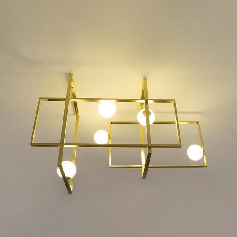 Mondrian Glass Ceiling light