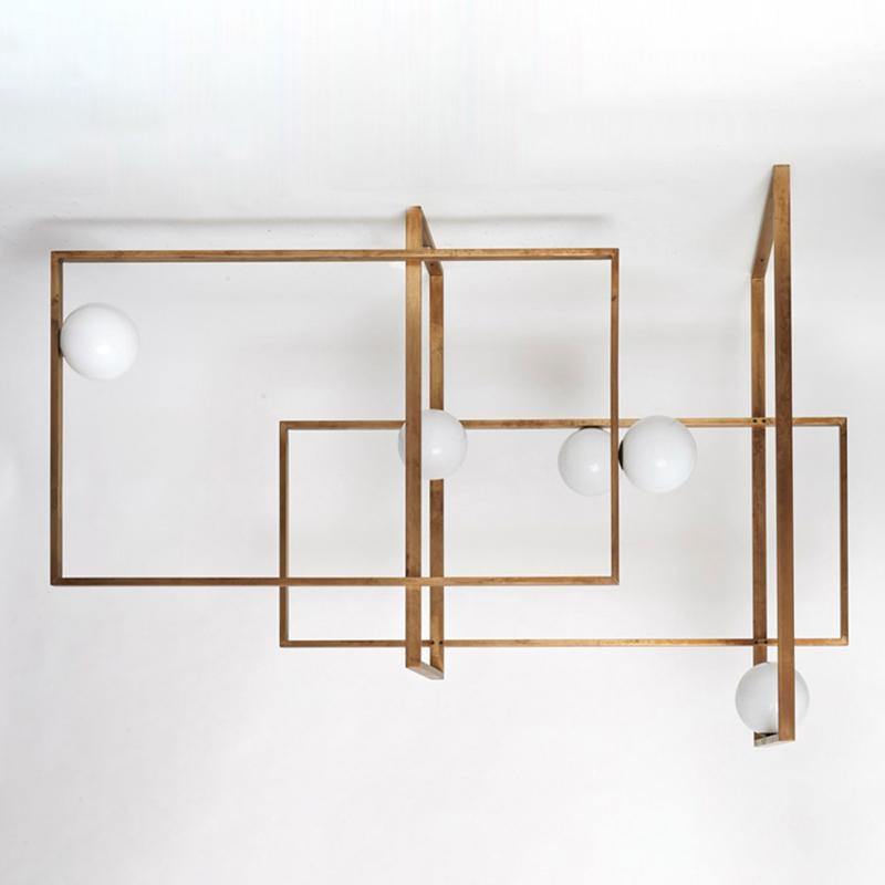 Mondrian Glass Ceiling light