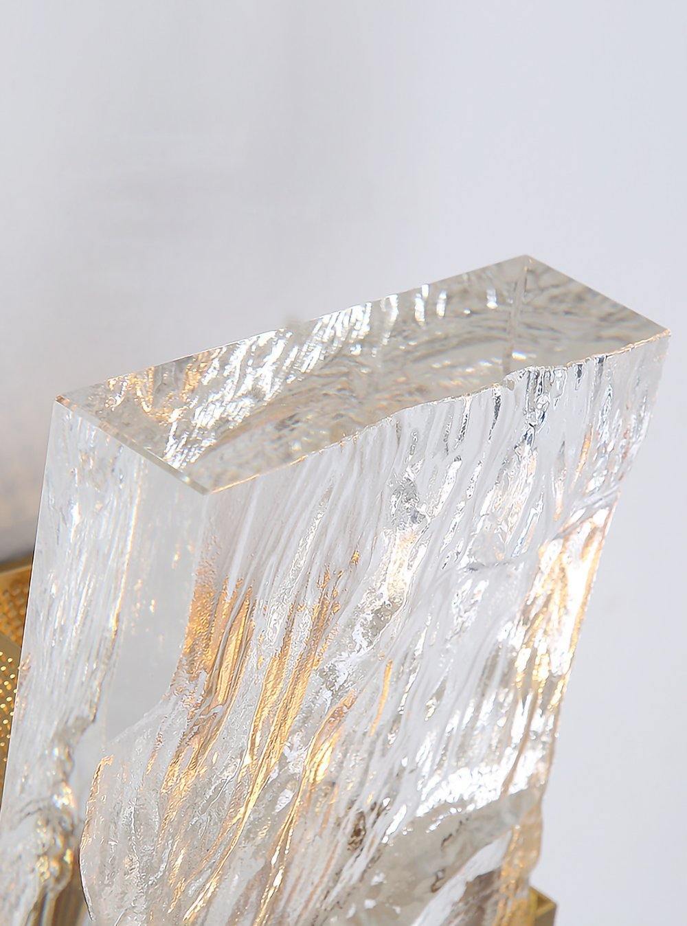 Ice crystal wall lamp Crystal Sconce