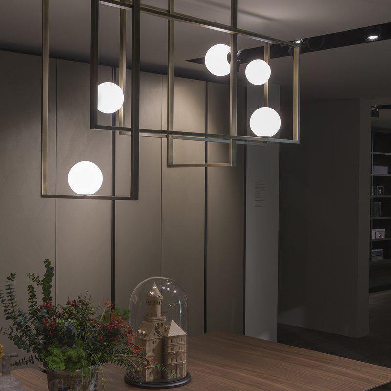 Mondrian Glass Ceiling light