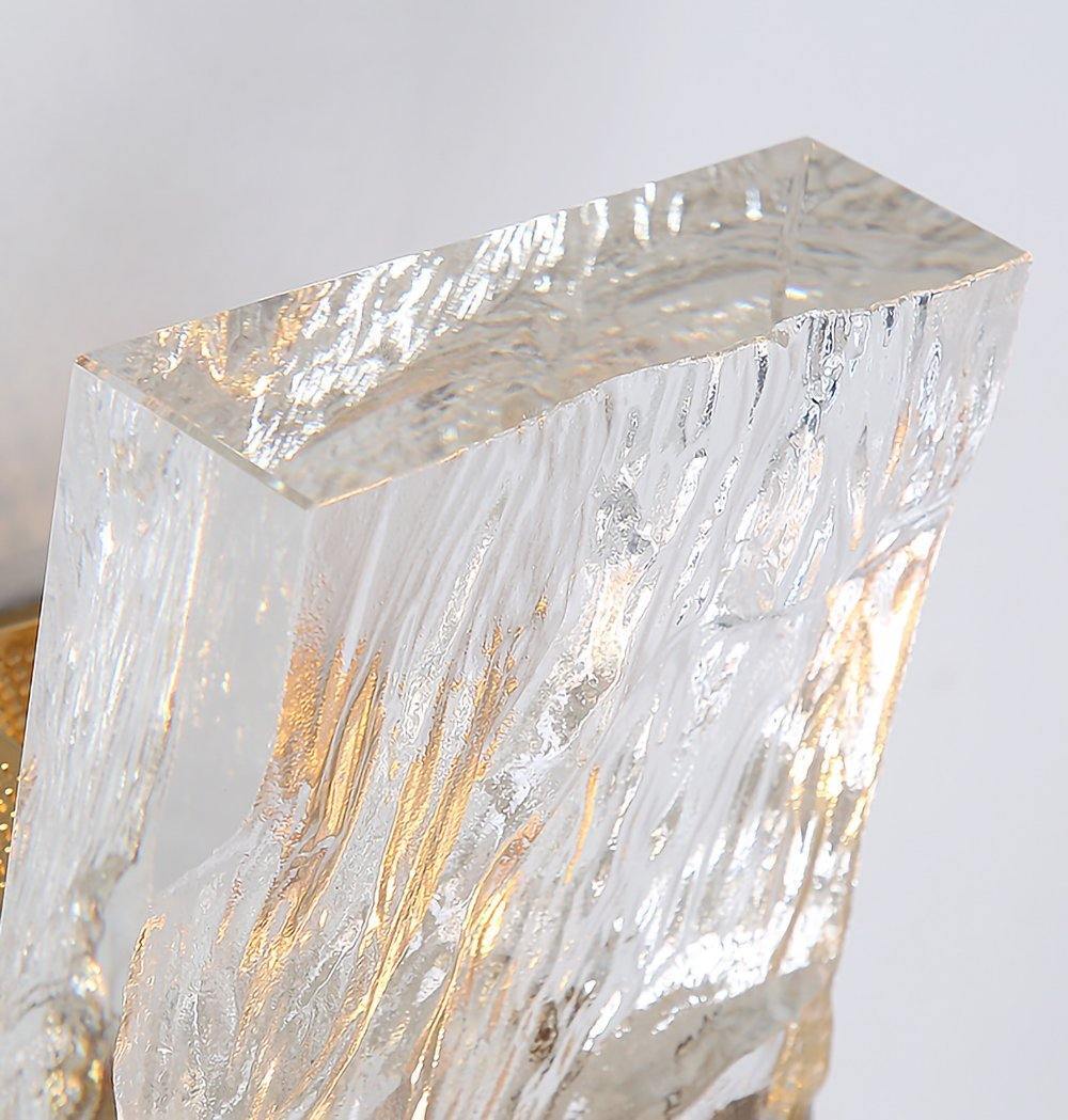 Ice crystal wall lamp Crystal Sconce