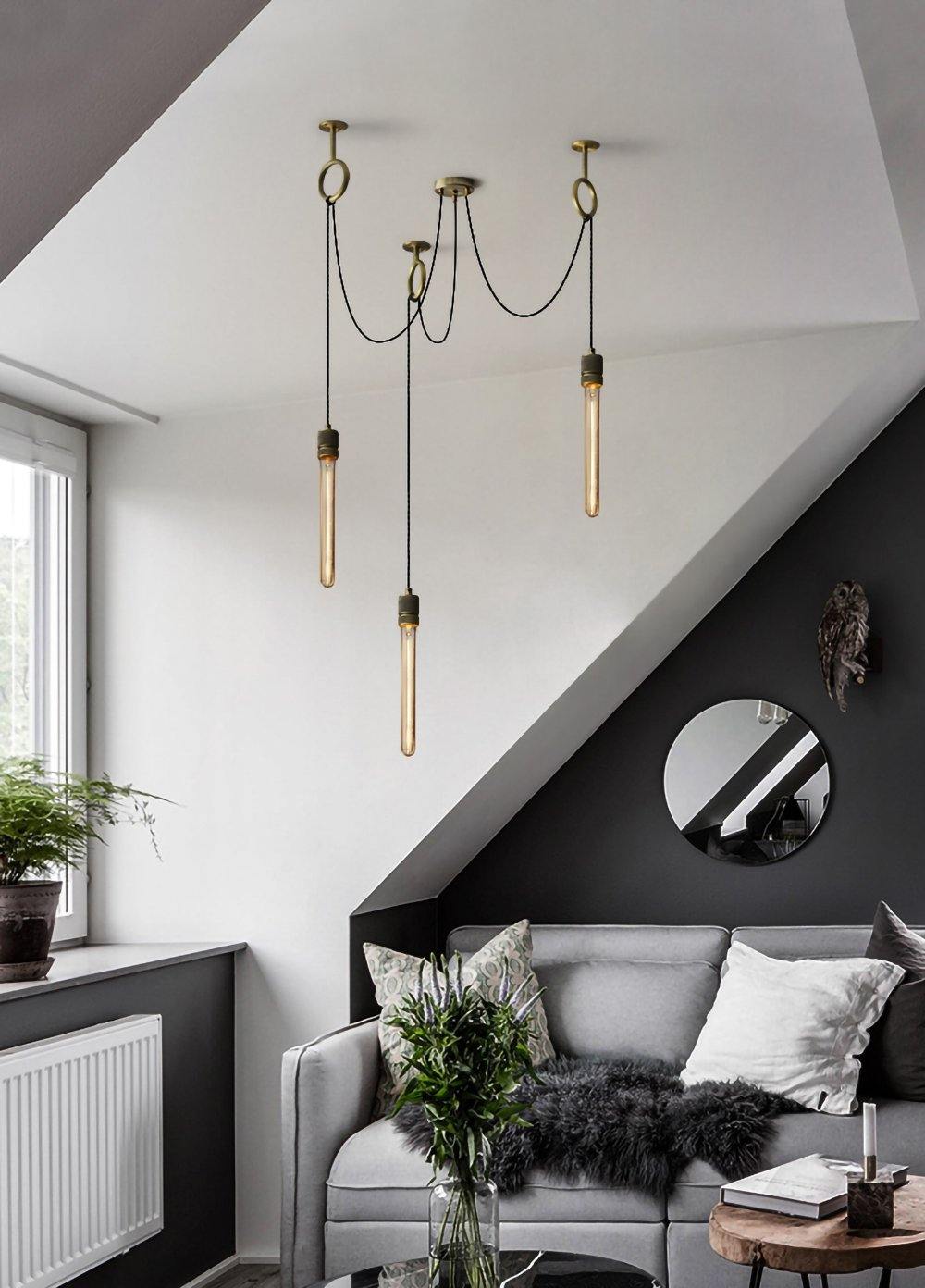 industrial spider chandelier