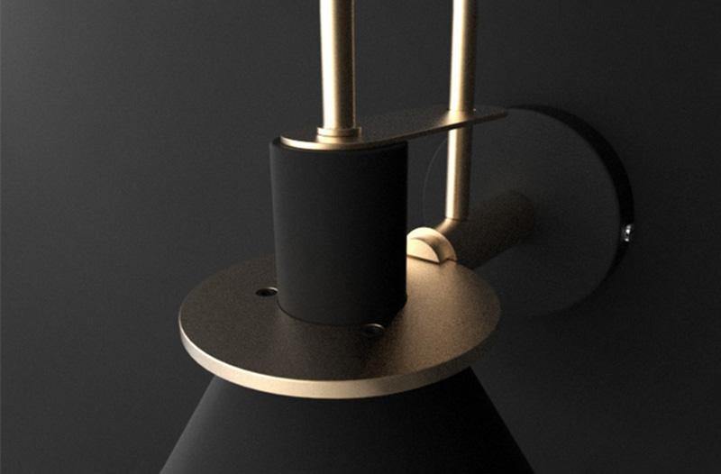 Nordic metal Wall Sconce
