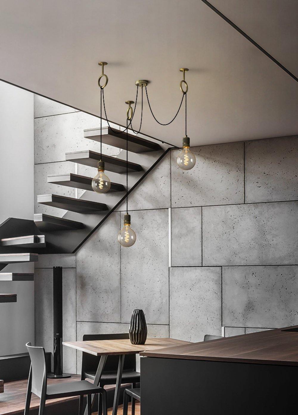 industrial spider chandelier