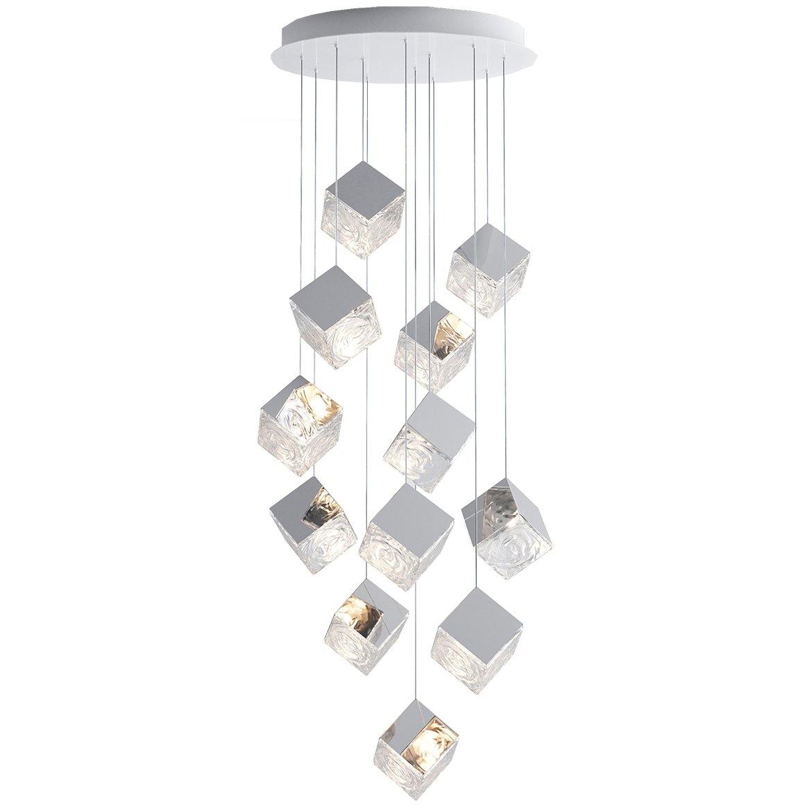 Pyrite chandelier