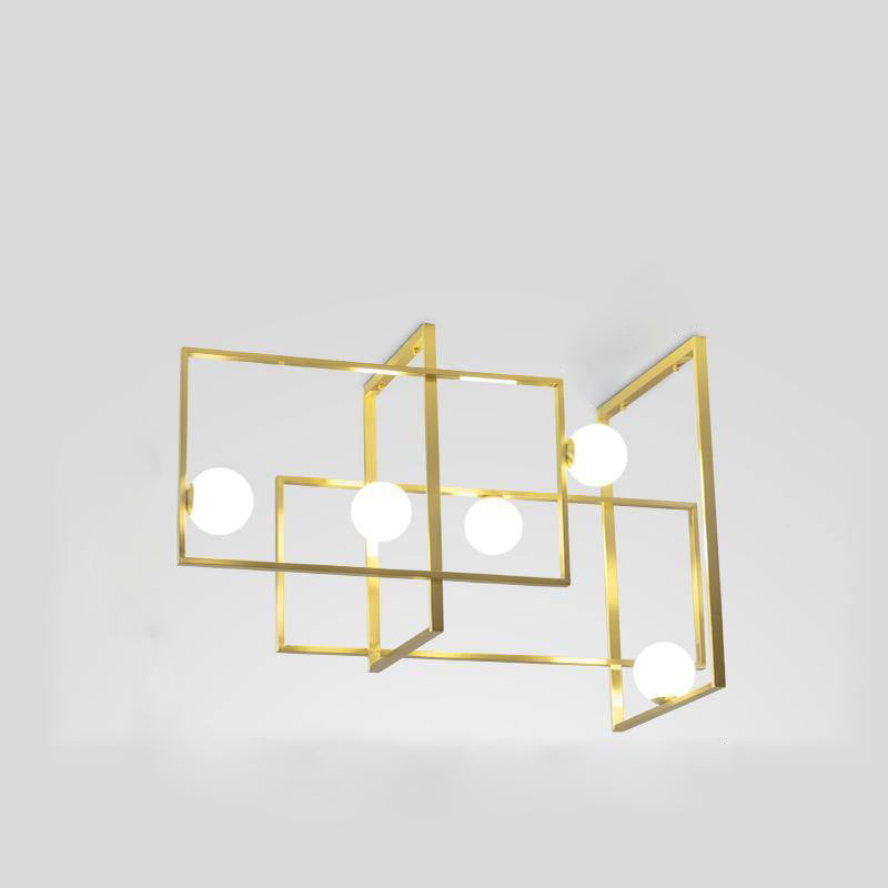 Plafón de cristal Mondrian