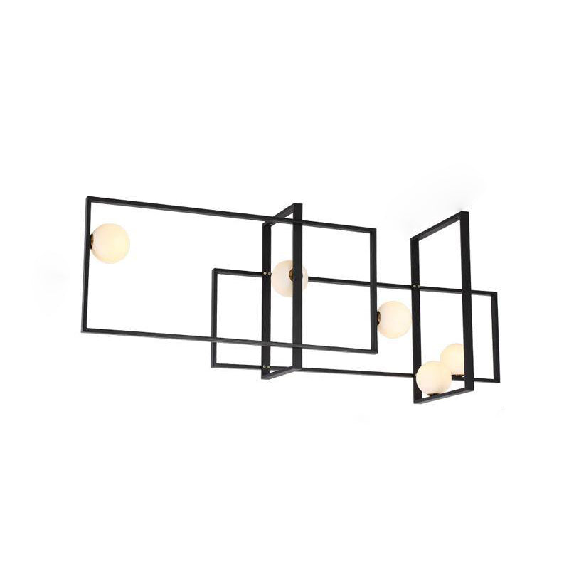 Plafón de cristal Mondrian