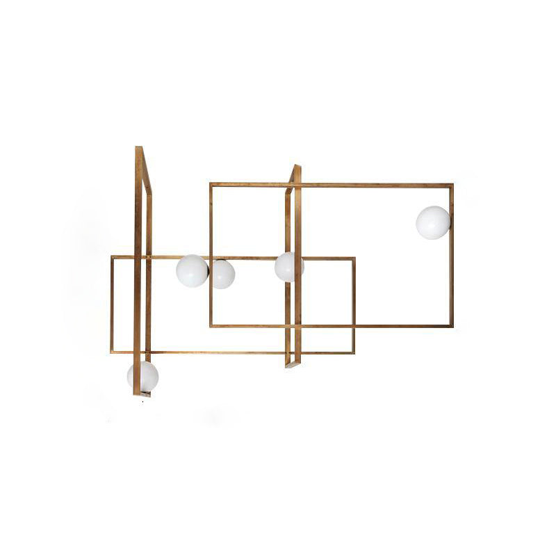 Plafón de cristal Mondrian