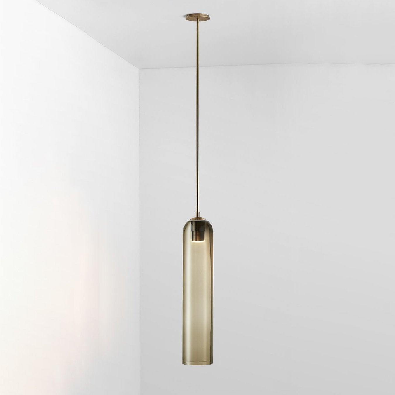 Glass wall sconce/pendant lamp