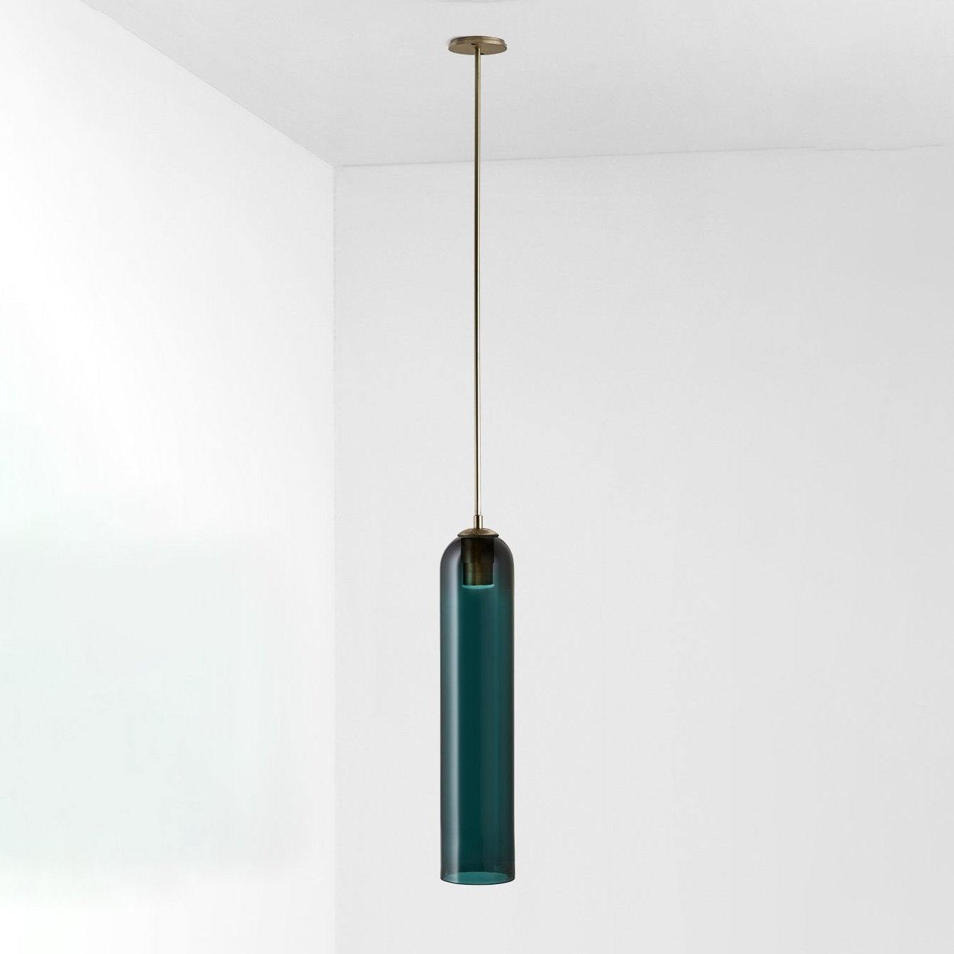 Glass wall sconce/pendant lamp