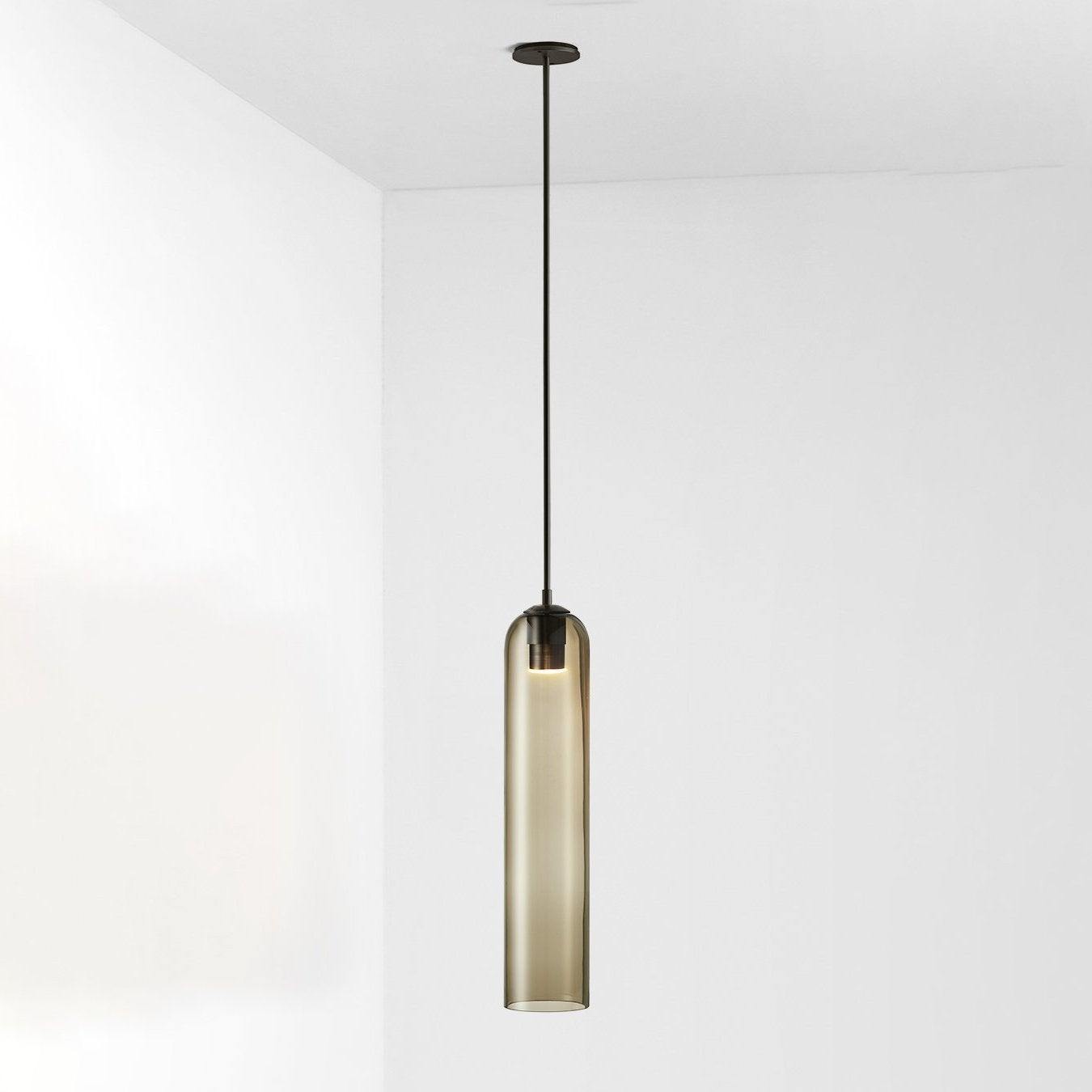 Glass wall sconce/pendant lamp
