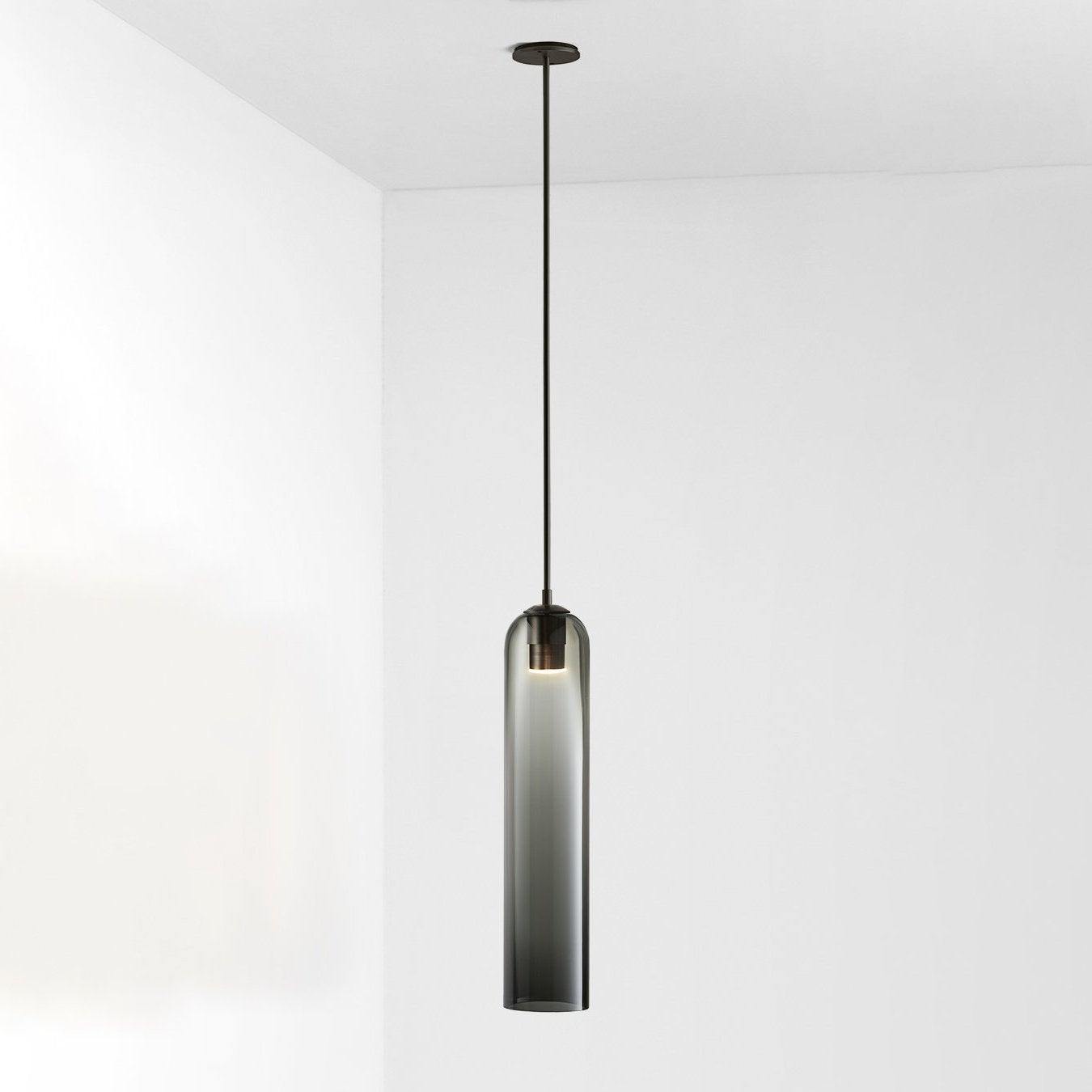 Glass wall sconce/pendant lamp