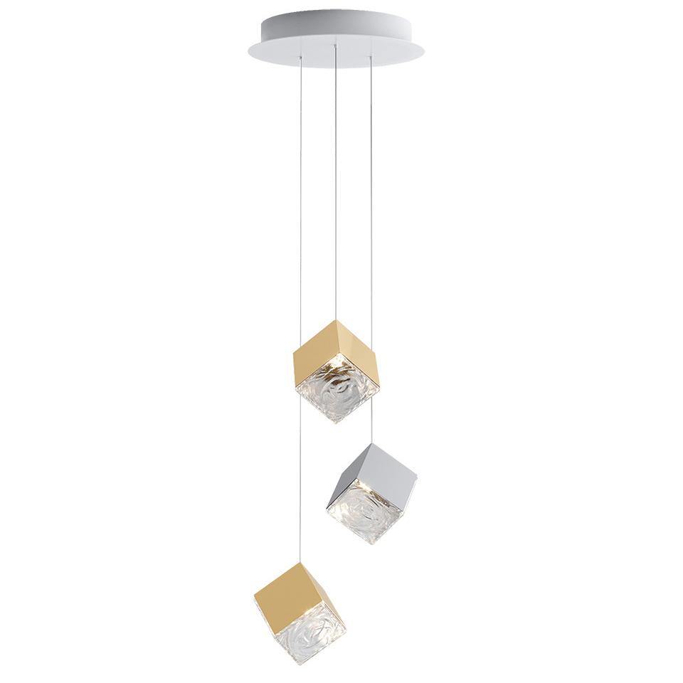 Pyrite chandelier