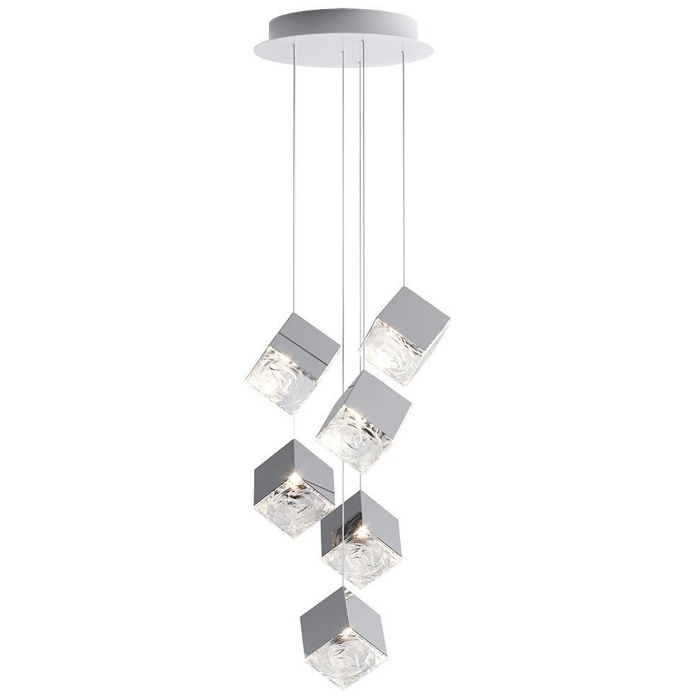 Pyrite chandelier