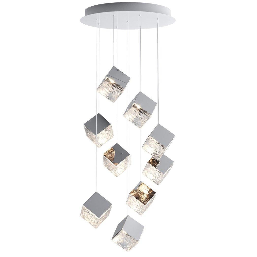 Pyrite chandelier
