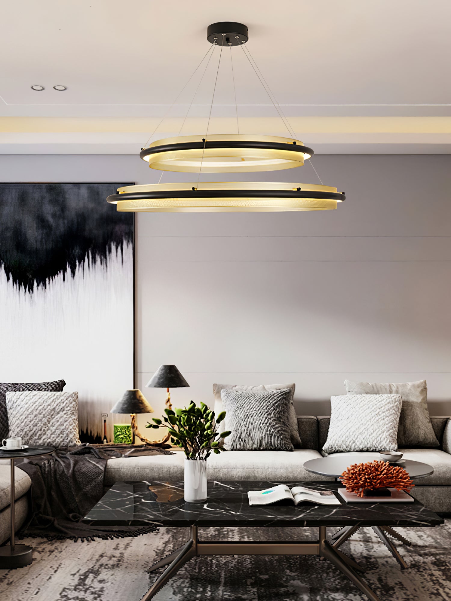 الثريات LED الاكريليك