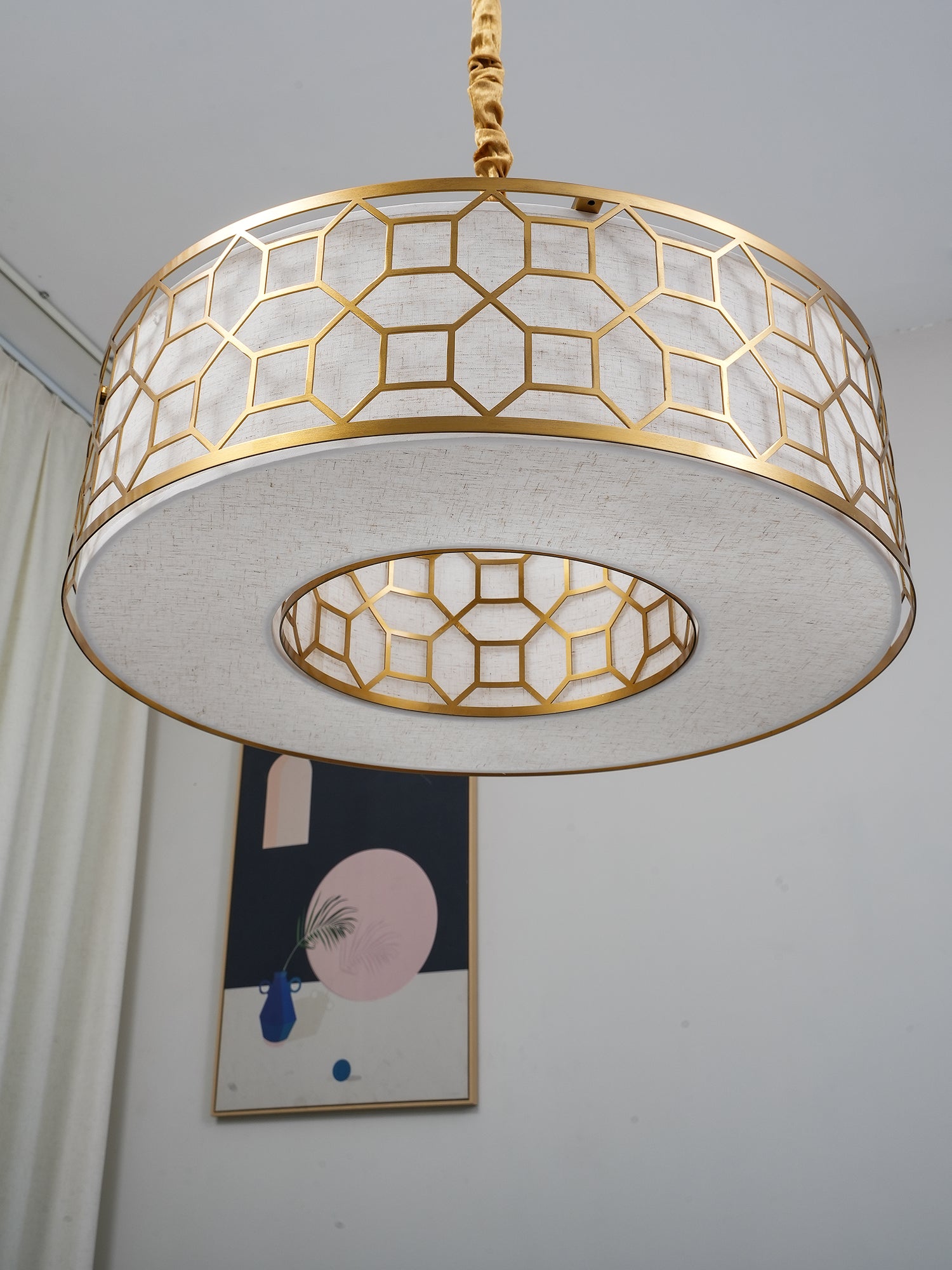 Lampe à suspension ronde Allegretto