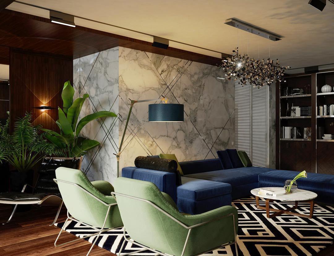 Argent Suspension Lamp