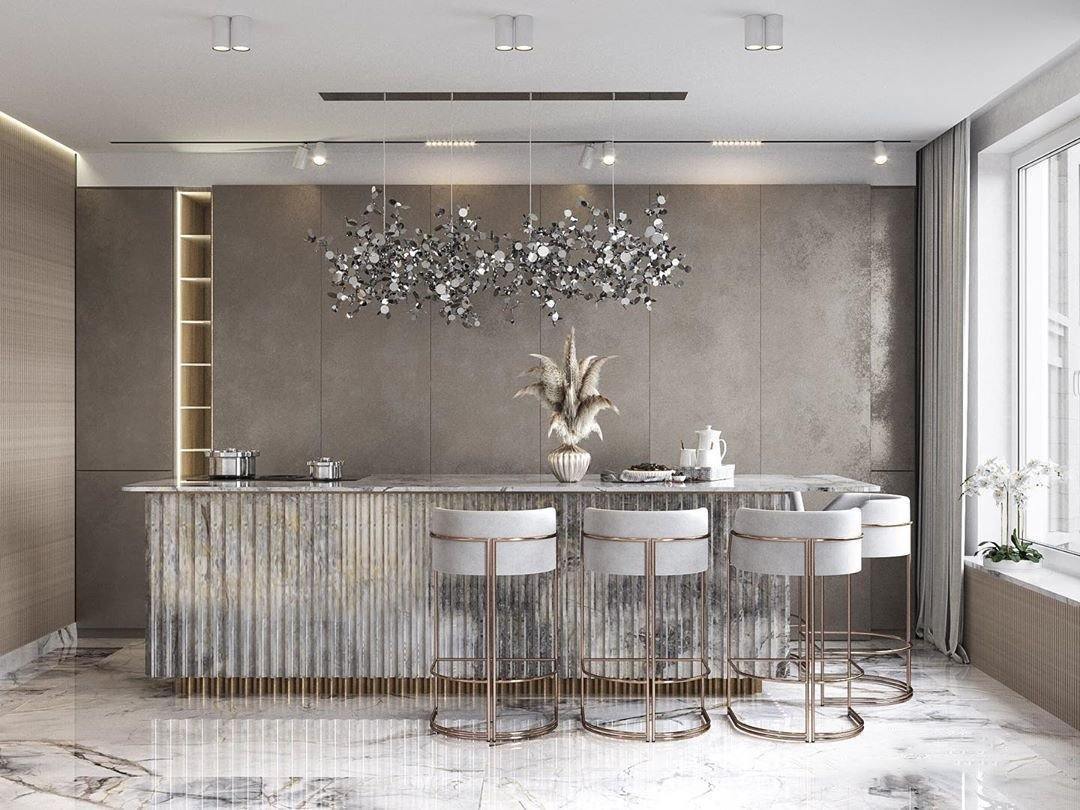 Argent Suspension Lamp