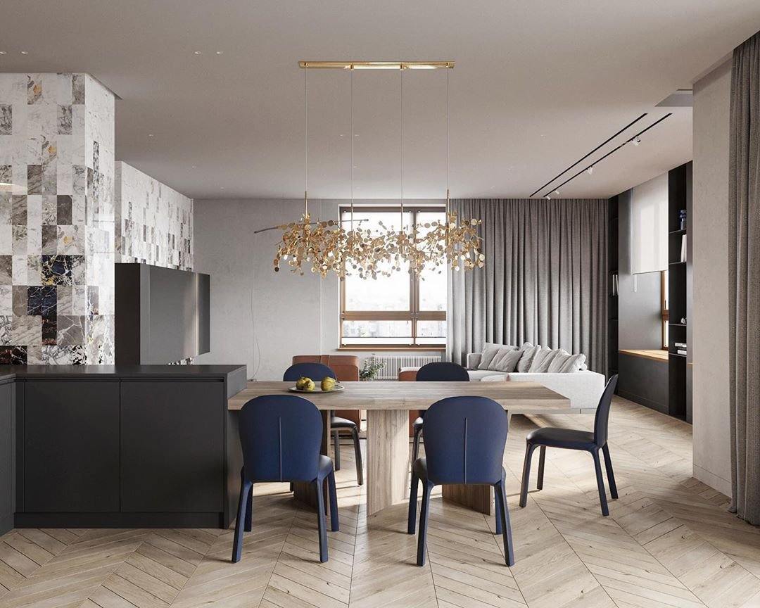 Argent Suspension Lamp