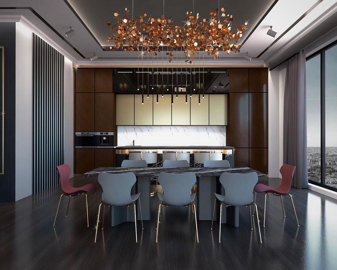 Argent Suspension Lamp