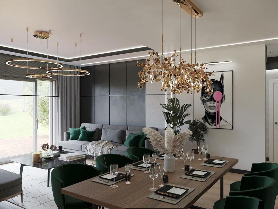Argent Suspension Lamp