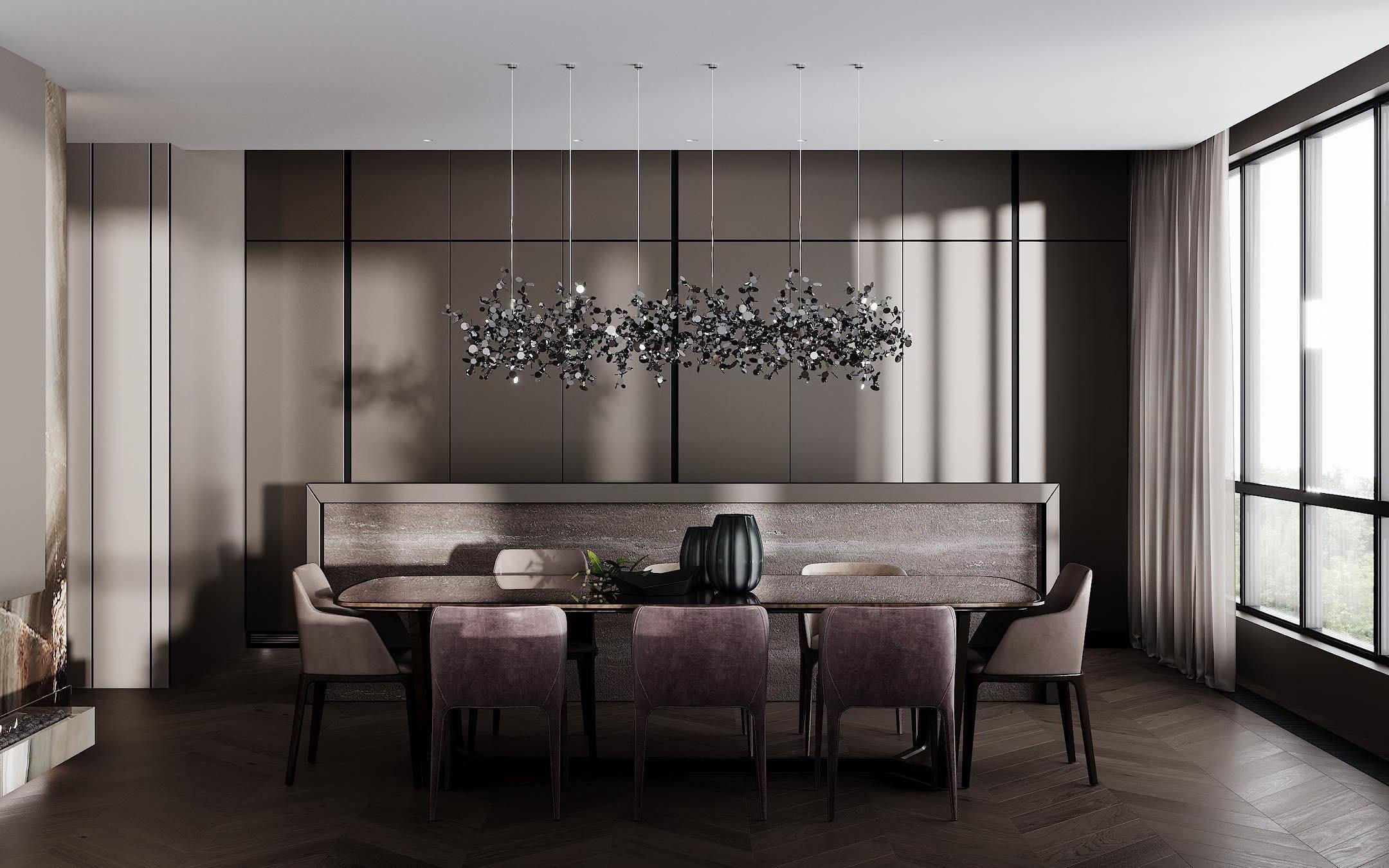 Argent Suspension Lamp