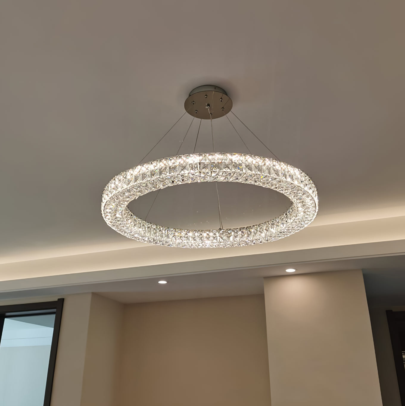 Asscher Ringleuchter