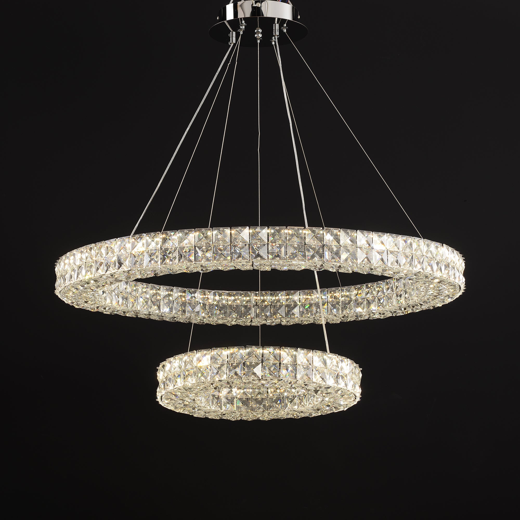 Asscher Ringleuchter