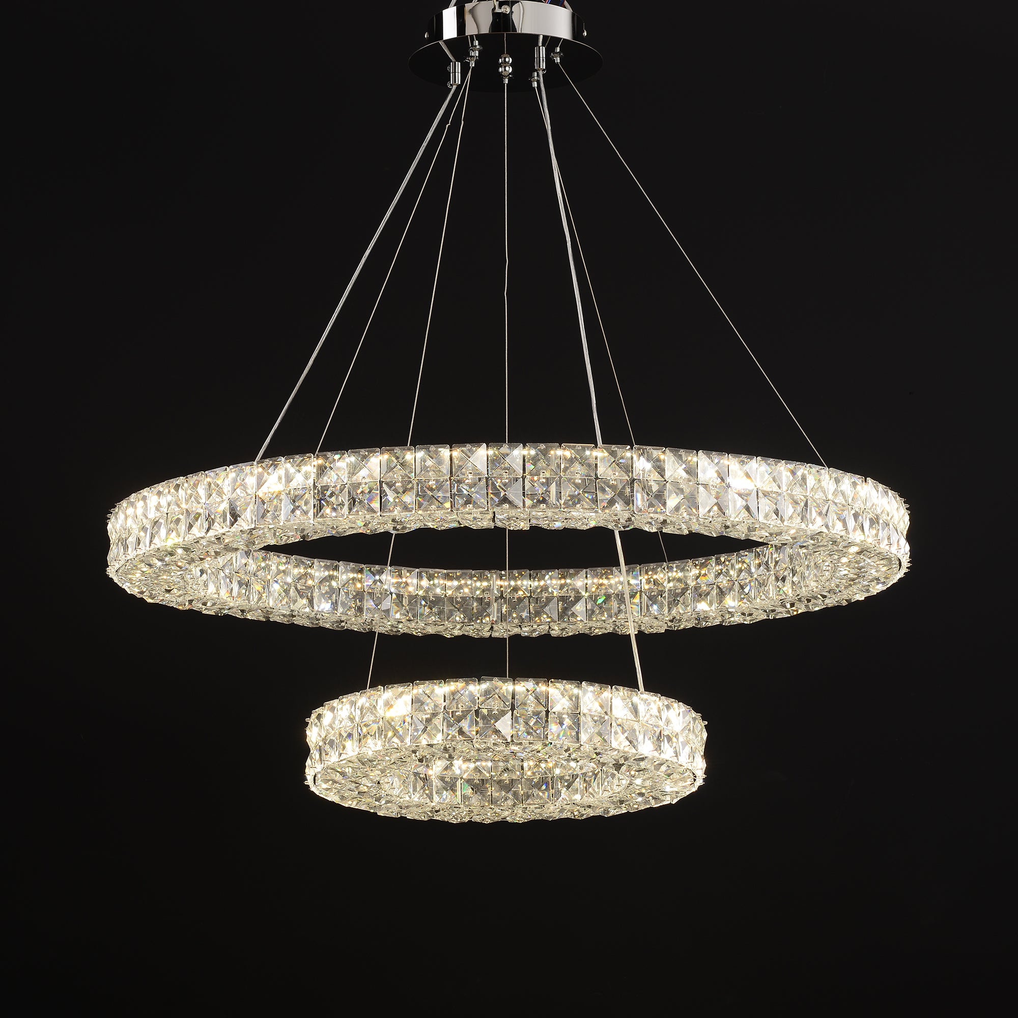 Asscher Ringleuchter