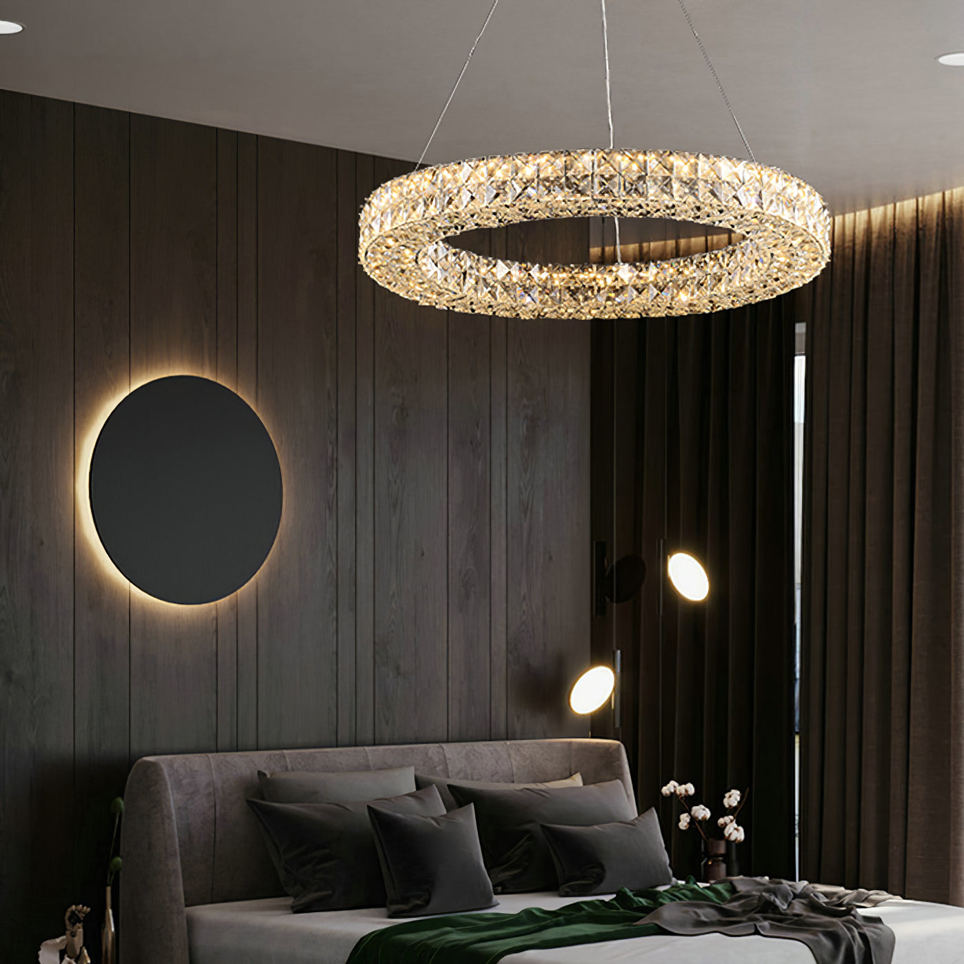 Asscher Ringleuchter