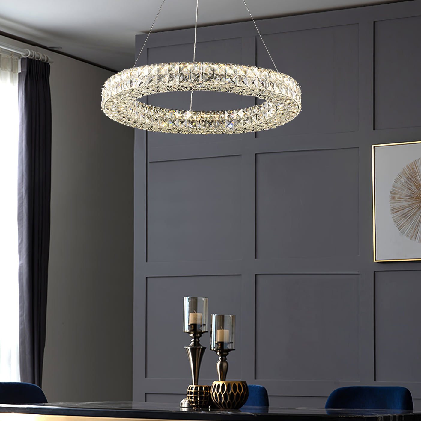 Asscher Ringleuchter