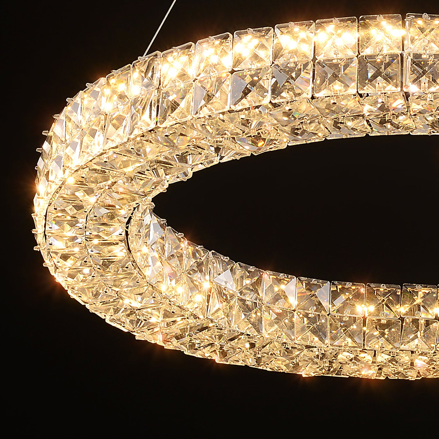 Asscher Ringleuchter