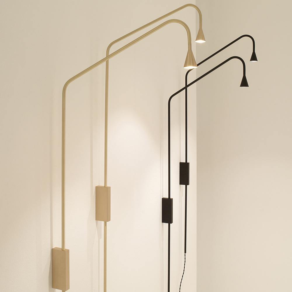 Austere wall sconce