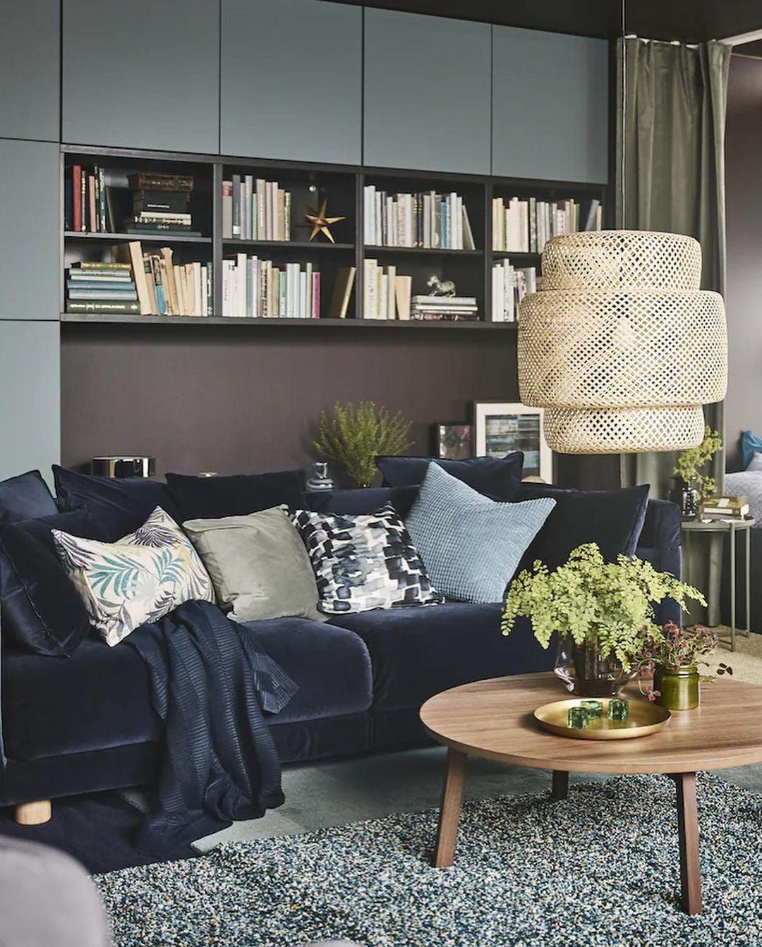 Pendelleuchte aus Bambus