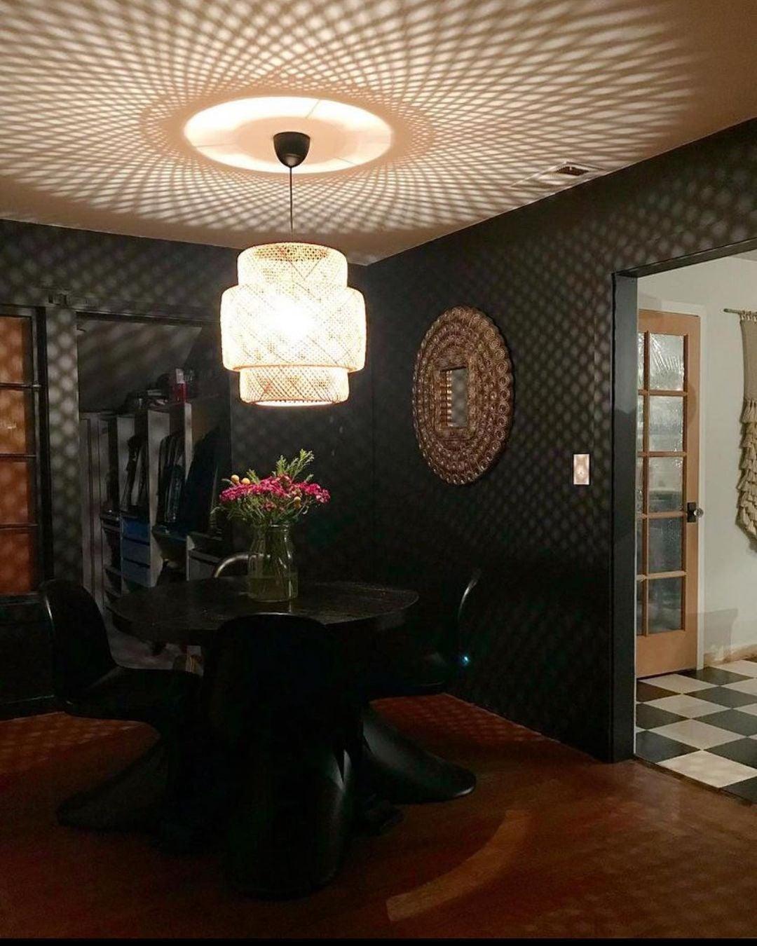 Pendelleuchte aus Bambus