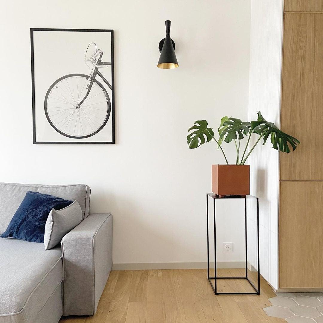 Batir la luz de la pared