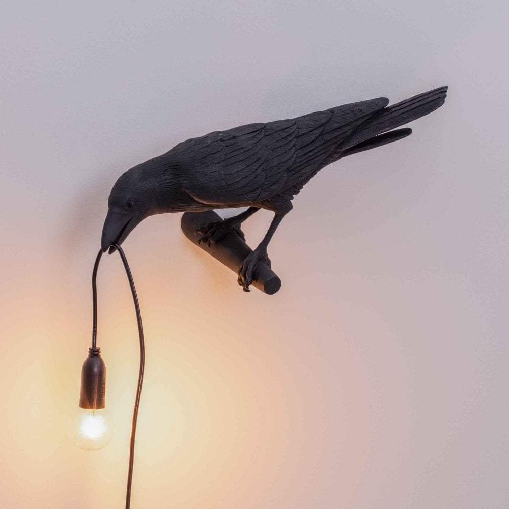 Vogel-Wandleuchte