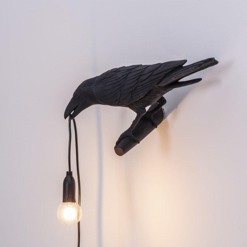 Vogel-Wandleuchte