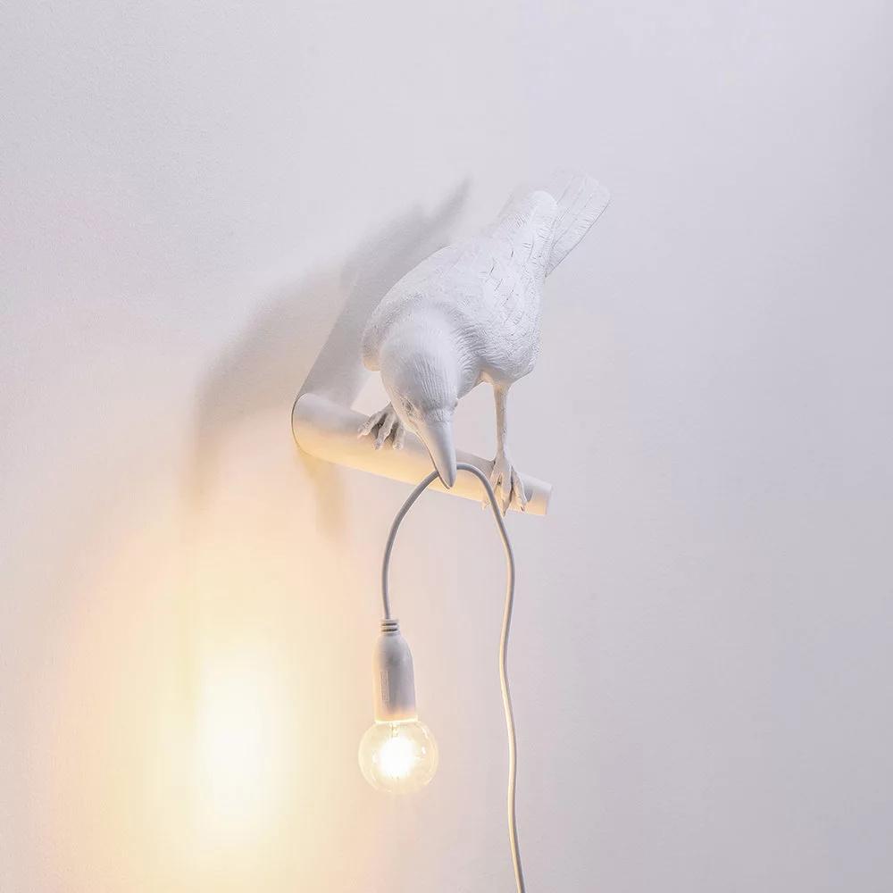 Vogel-Wandleuchte
